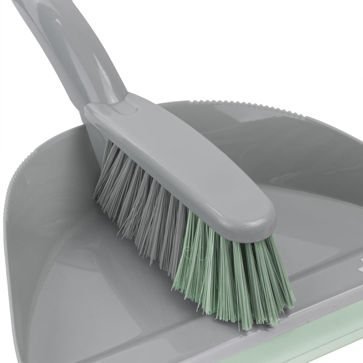 JVL Dustpan and Brush Set - Handheld Home Cleaning | Floor Sweeper | Grey 3