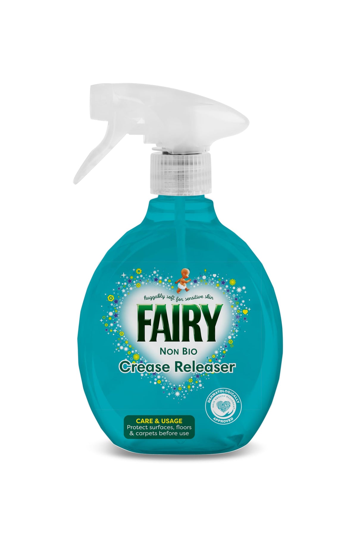 Fairy Non Bio Crease Releaser Spray - Removes Creases Without Ironing | 500 ml | Liquid