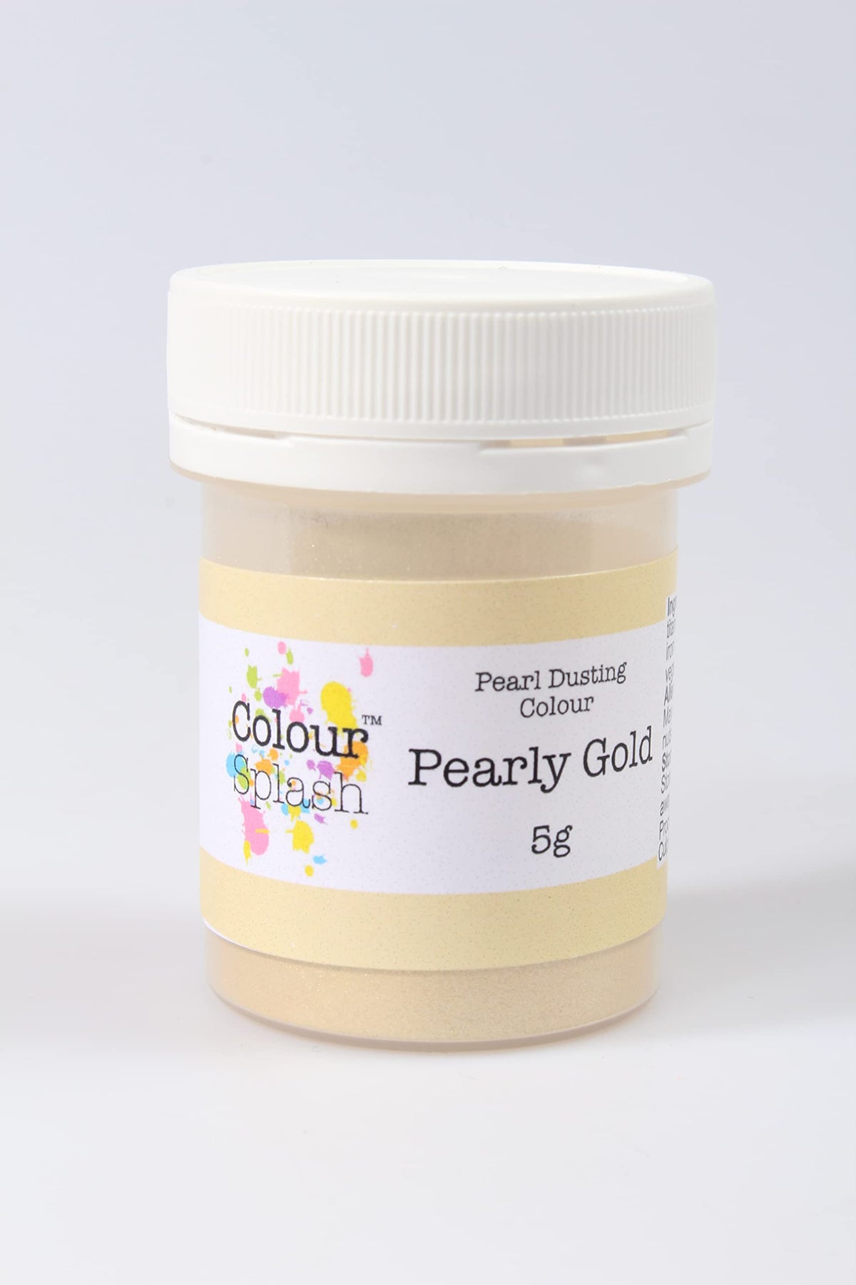Colour Splash Pearlescent Lustre Dust - 5g Edible Food Colouring 2