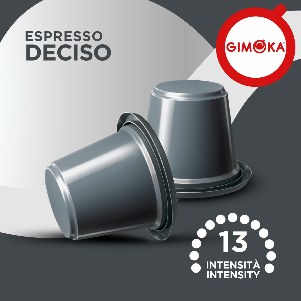 Gimoka Deciso Nespresso Compatible Coffee Capsules - 100 Pods | Ground Coffee | Italy 6