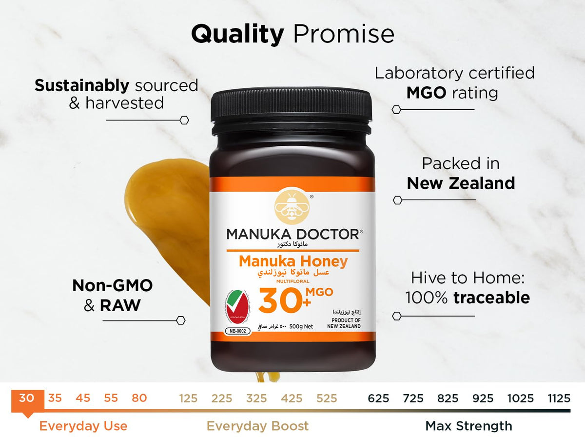 Manuka Doctor MGO 30 Manuka Honey - 100% Pure New Zealand Honey | 500g 3