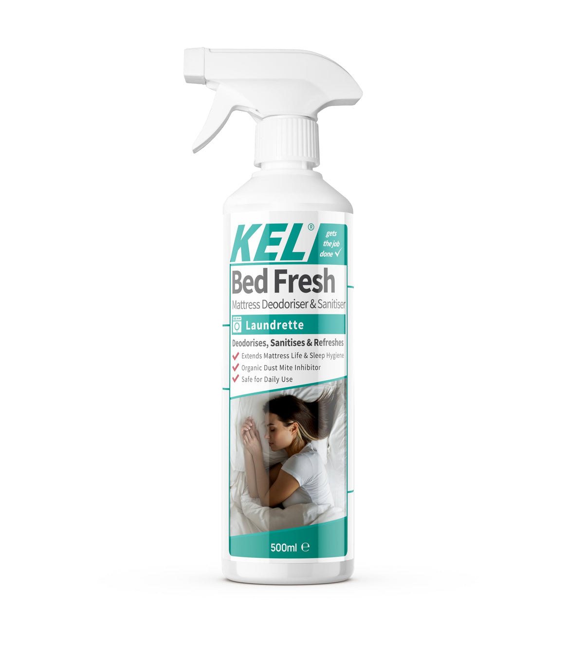 KEL Bed Fresh Mattress Deodoriser & Sanitiser - Organic Dust Mite Inhibitor | 500 ml