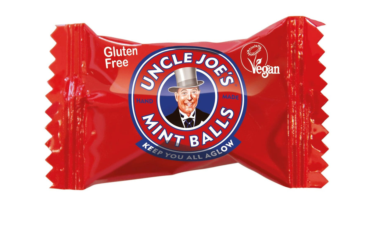 Uncle Joe's Mint Balls - Traditional Mints | 120g Tin | Pack of 2