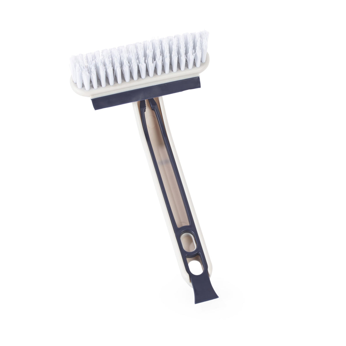 Beldray 4-in-1 Bathroom Cleaning Tool - 360° Rotating Head, V-Shaped Bristles, Scraper & Tweezers | Grey 8