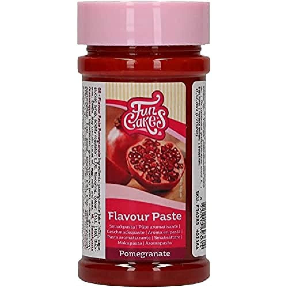 FunCakes Pomegranate Flavour Paste - Natural Food Flavouring | 120g