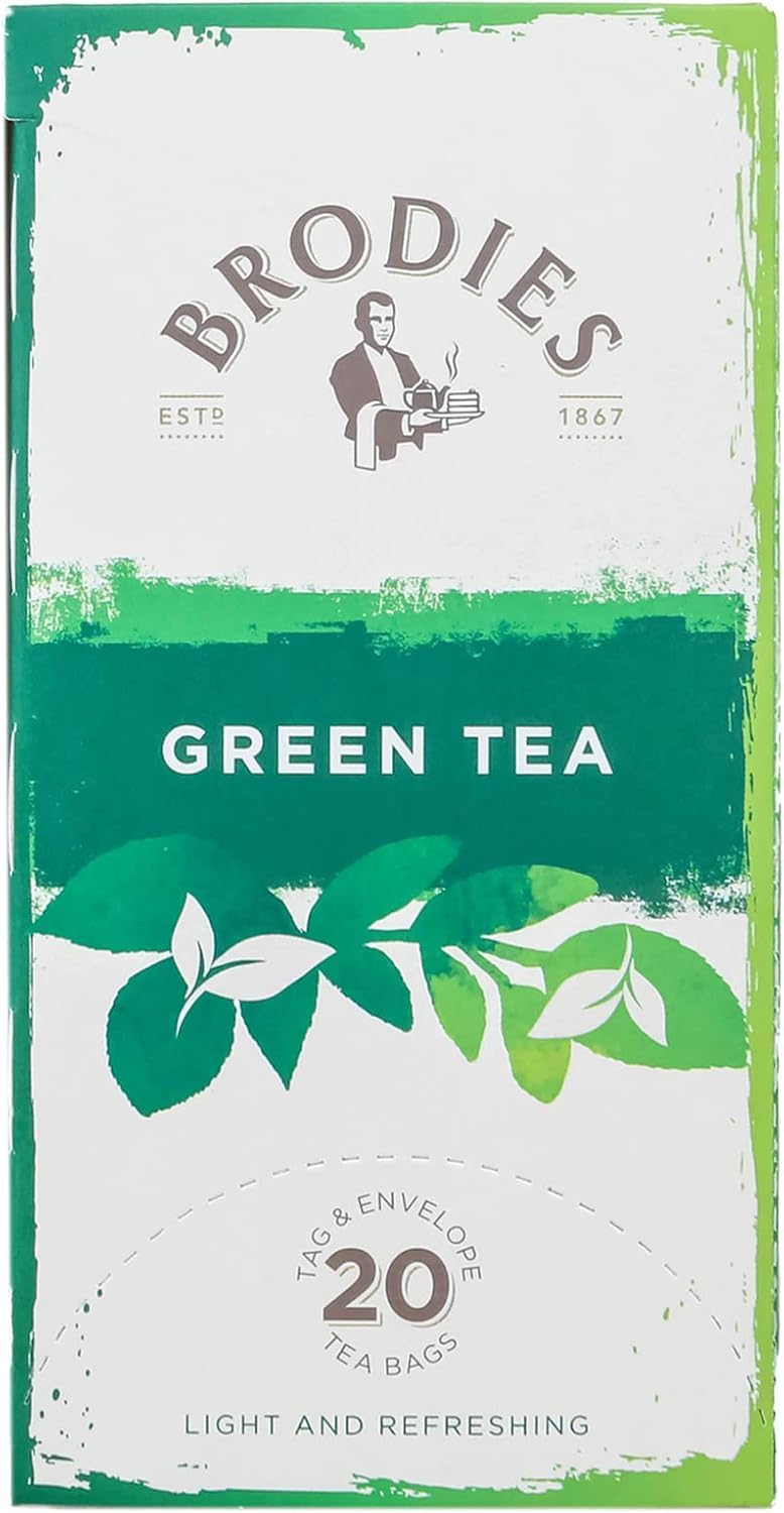 Brodies Sencha Green Tea - 120 Teabags | Antioxidant Properties | Refreshing 6