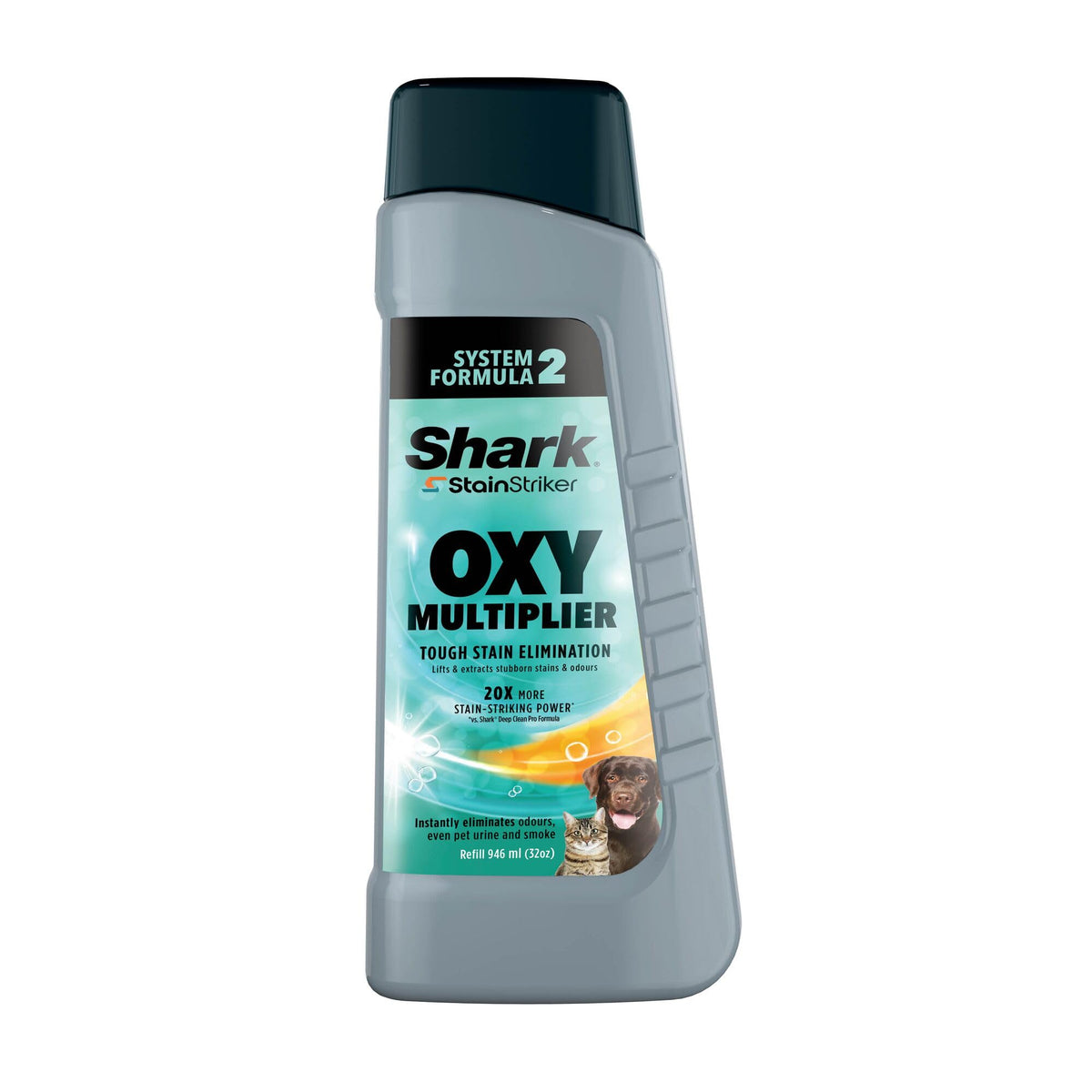 Shark StainStriker Oxy Multiplier Formula - 946ml Refill | Carpet Cleaner