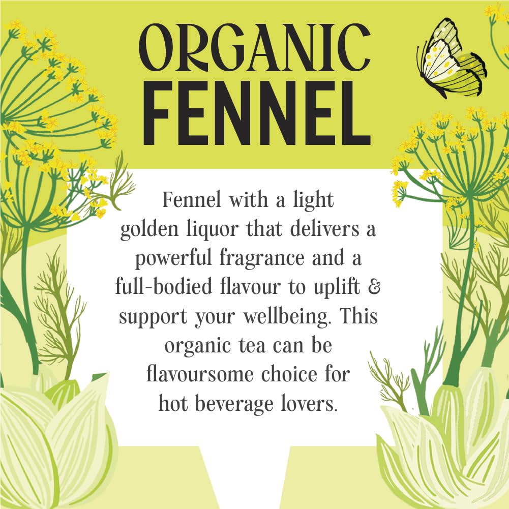 Heath & Heather Organic Fennel Tea - Digestive Infusion, 20 Count 3