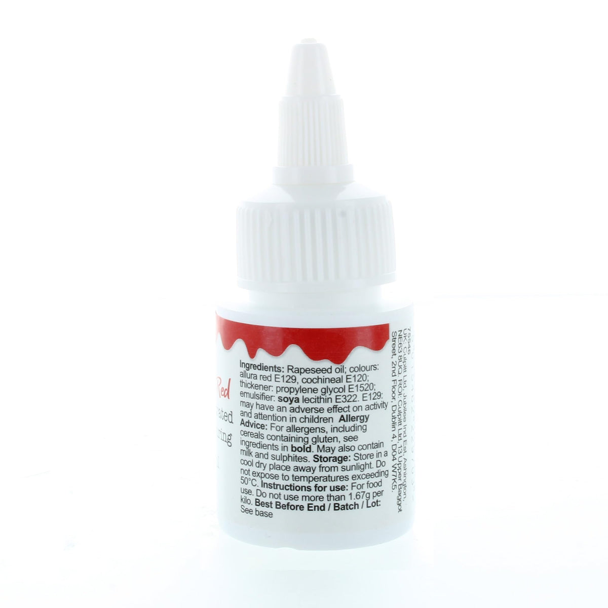 Colour Splash Bright Red Oil Based Food Colour - 30ml 6