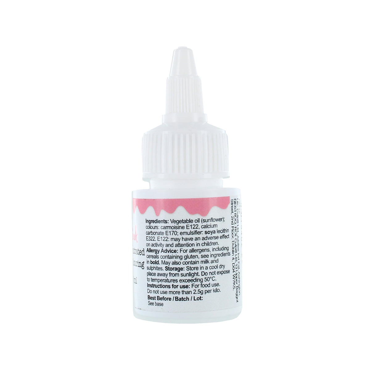 Colour Splash Oil Based Food Colour - Pink | 30ml 9