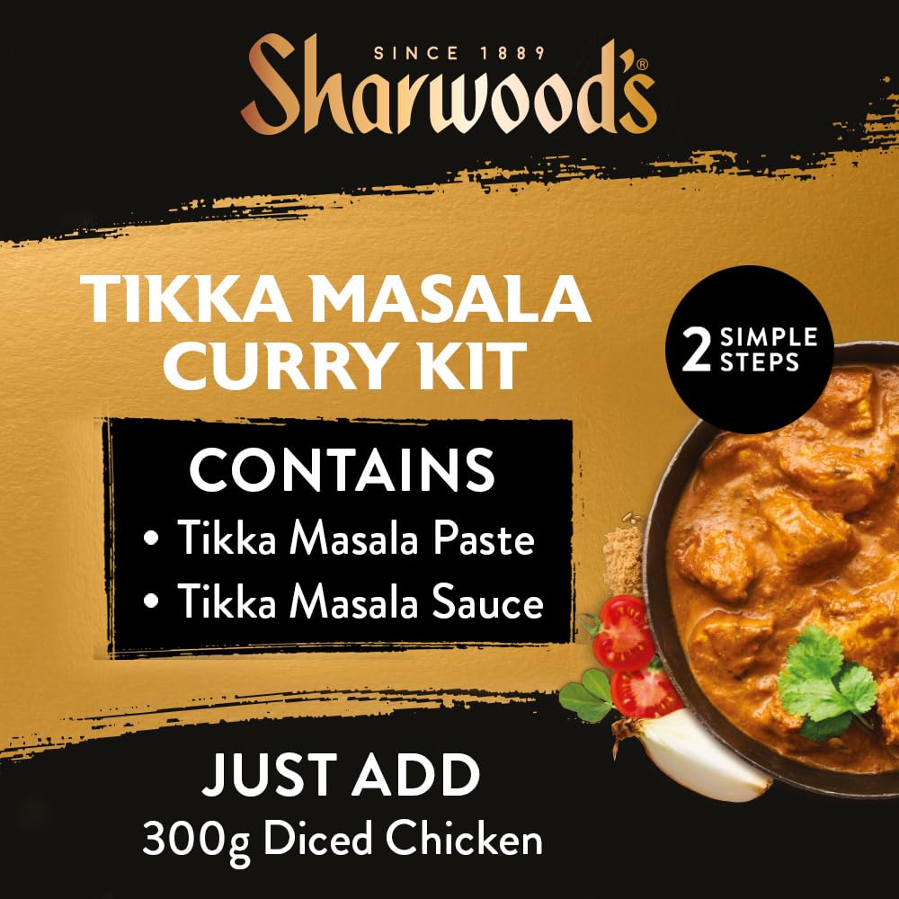 Sharwood's Tikka Masala Curry Kit - 280g Pack of 5 3
