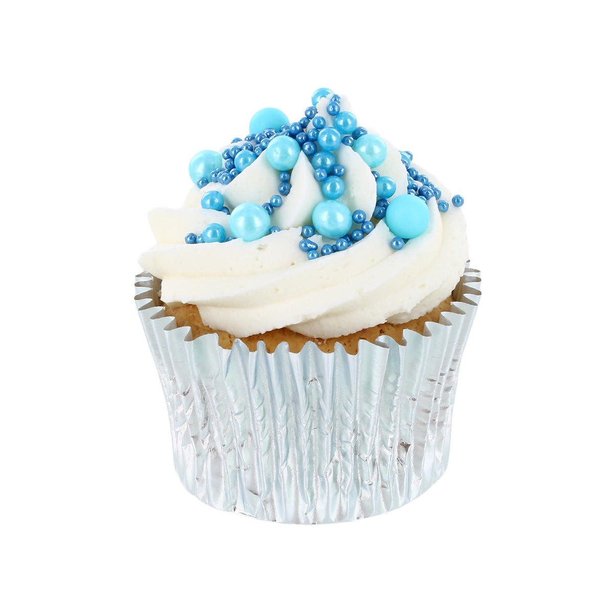 Baked with Love Blue Pearls Sprinkles - 100g Bottle | Edible Cake Decorations 3