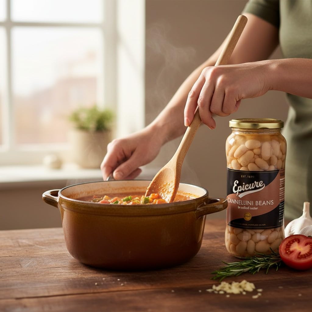 Epicure Cannellini Beans in Salted Water - 540g 4