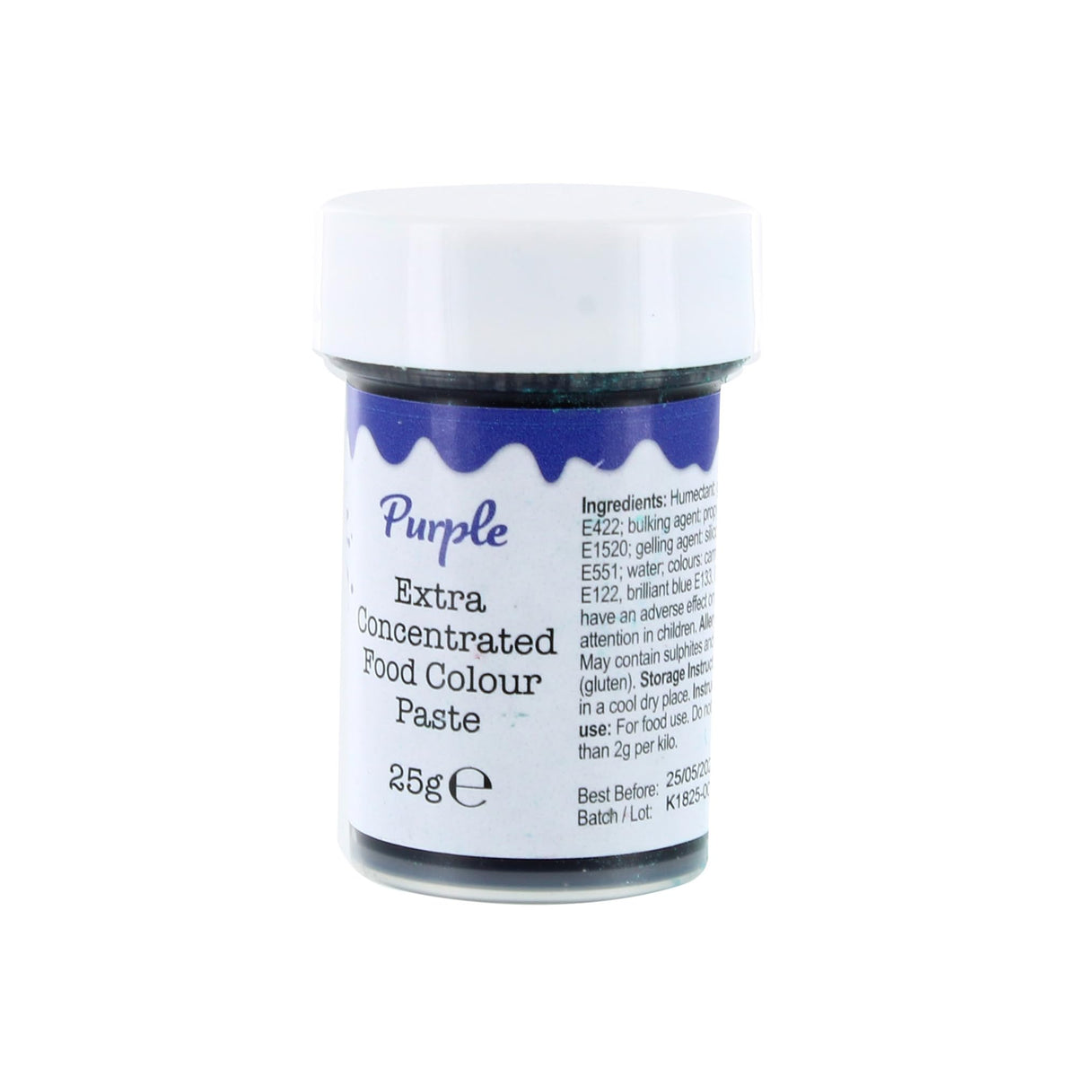 Colour Splash Purple Food Colouring Paste - 25g 8