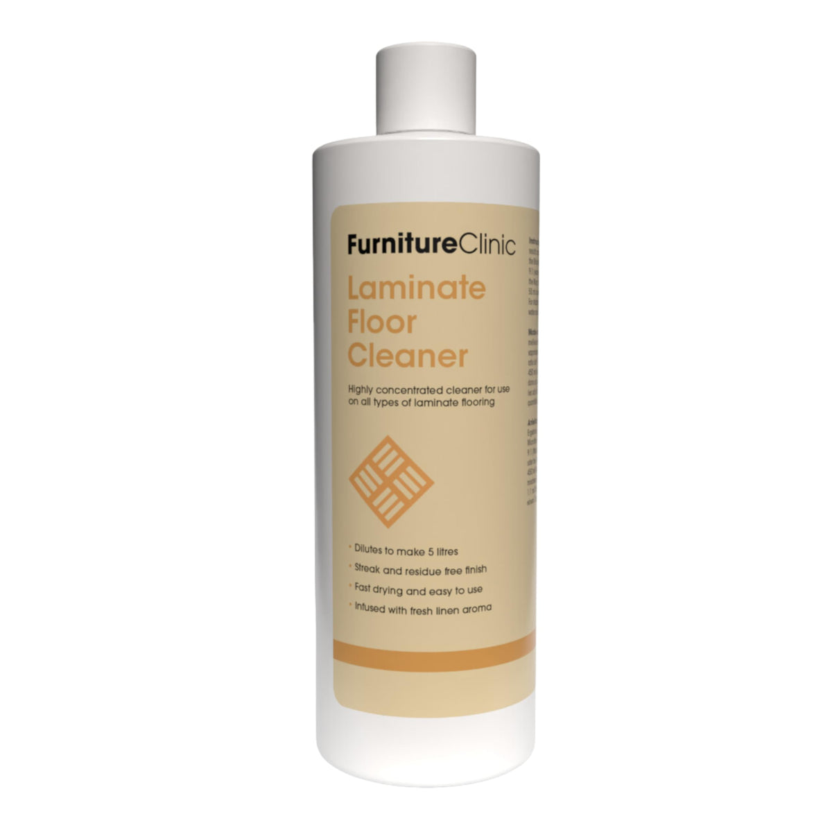 Furniture Clinic Laminate Floor Cleaner - Concentrated Formula | Cleans 1000m² | Linen Scent