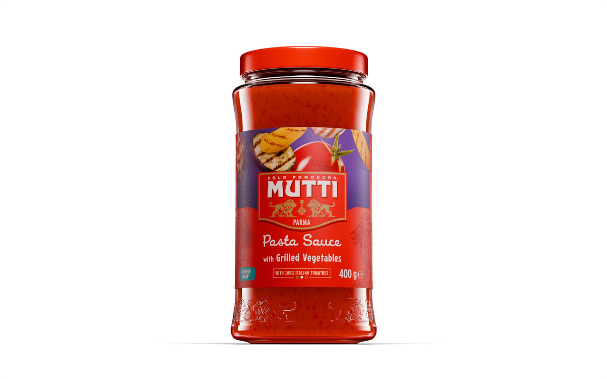 Mutti Rossoro Tomato Pasta Sauce with Grilled Vegetables - 400g 1