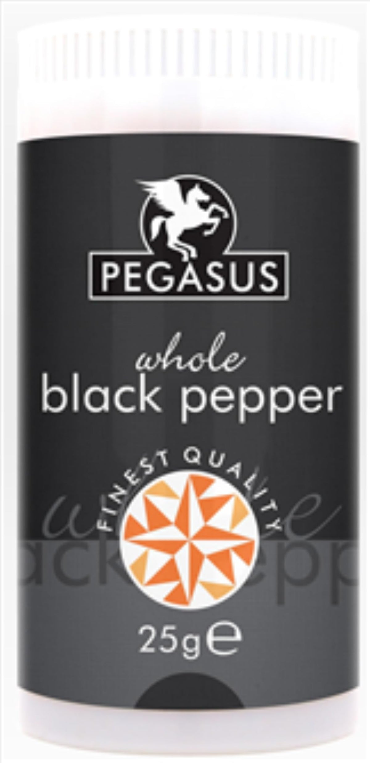 Pegasus Whole Black Peppercorns - 25g | Premium Spice for Cooking
