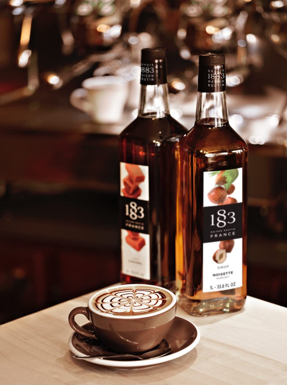 1883 Maison Routin Amaretto Syrup - 250ml Glass Bottle 5