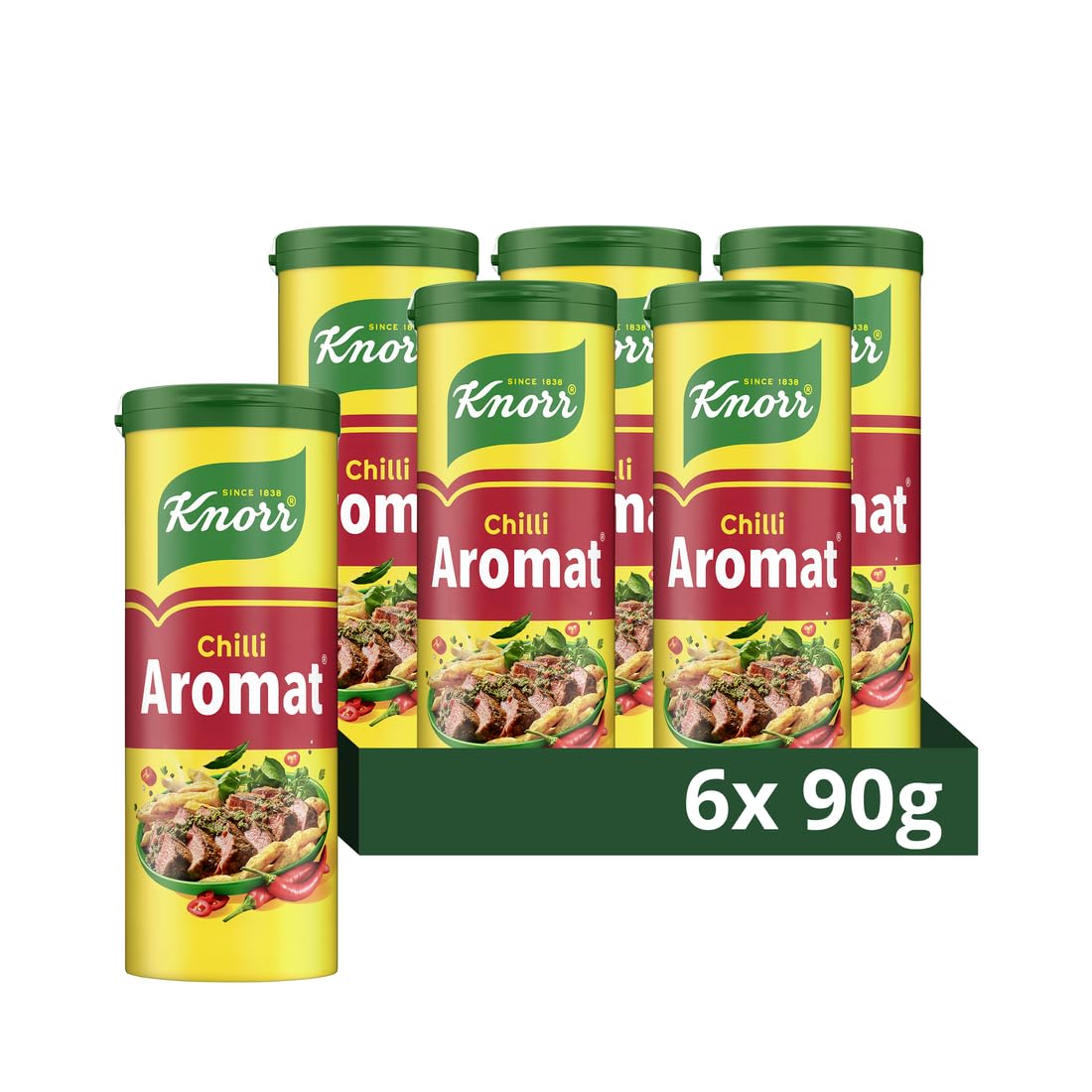 Knorr Aromat Chilli All Purpose Savoury Seasoning - 6g Unit Count