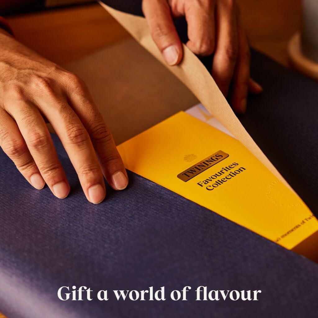 Twinings Favourites Congratulations Collection Gift Box - 40 Tea Bags | 8 Blends | 80g