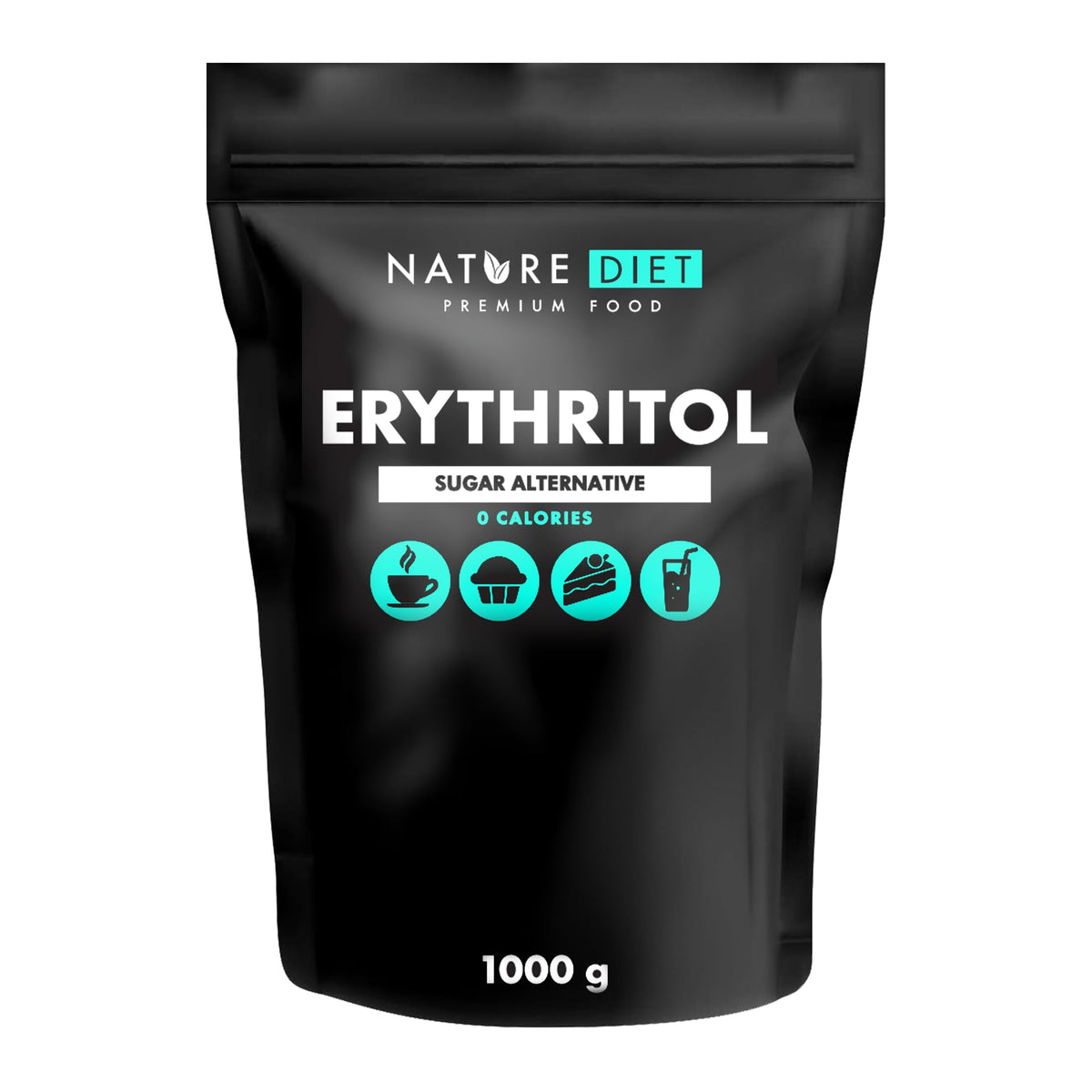 Nature Diet Erythritol - Natural Sweetener, Zero Calories | 1000g