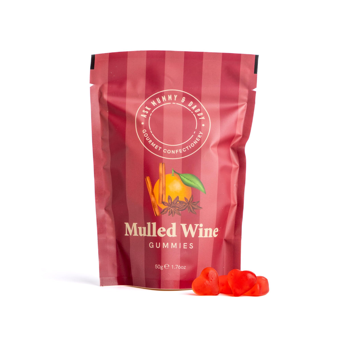 Ask Mummy & Daddy Mulled Wine Pouch - 50g 1