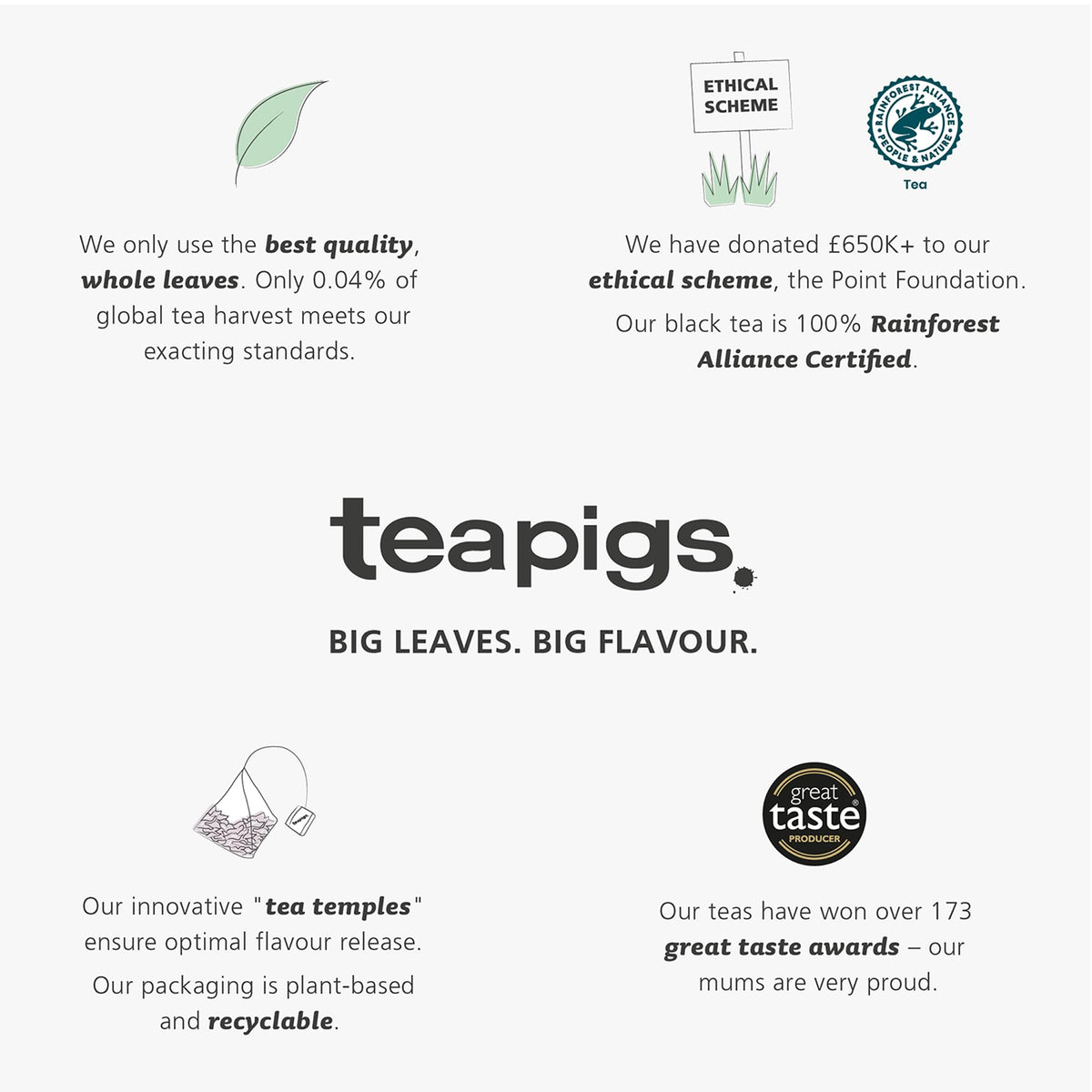 teapigs Green Tea with Mint - Traditional Moroccan Blend - 15 Count (Pack of 2) 7