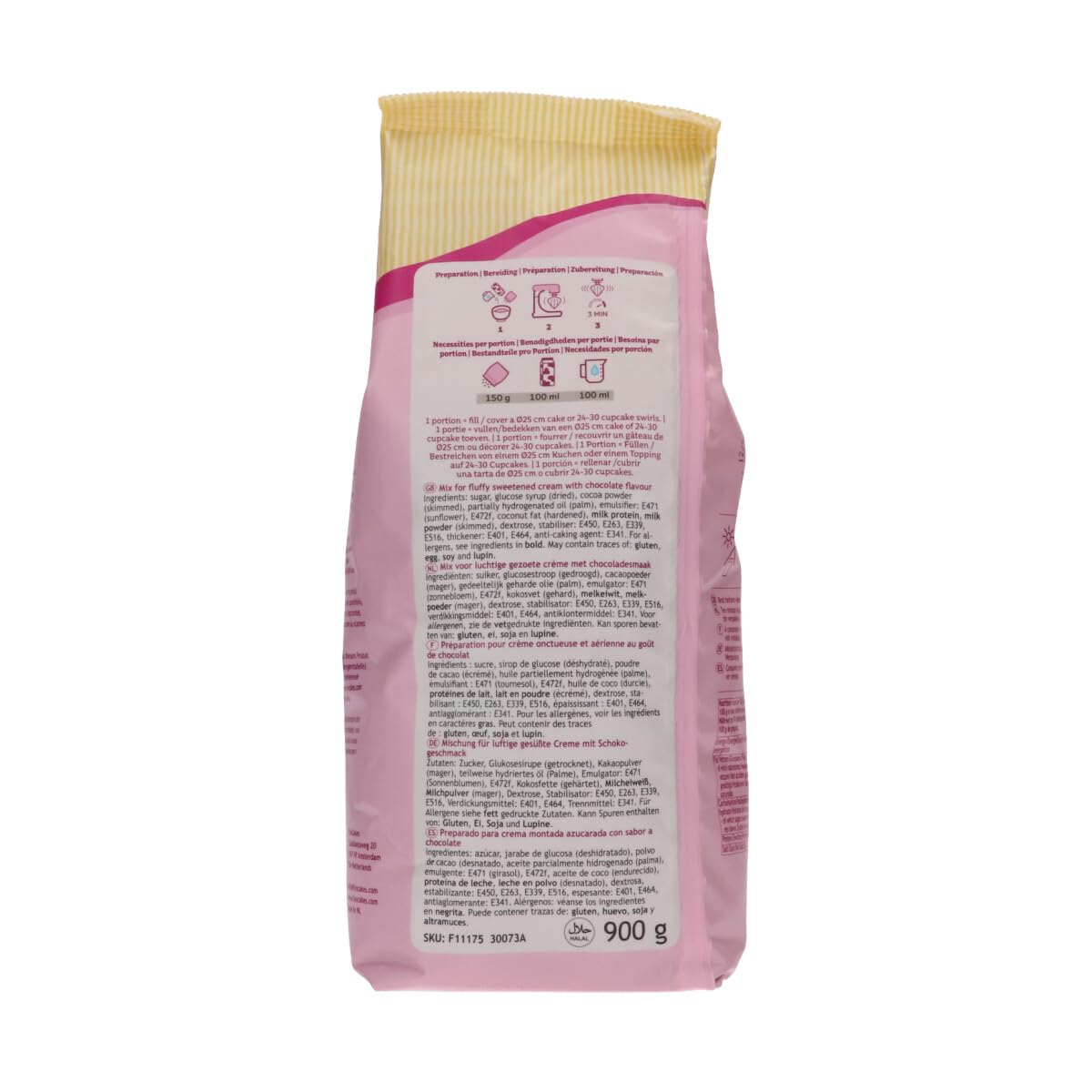 FunCakes Mix for Enchanted Cream® Choco - Chocolate Cake Icing Mix | 900g 4