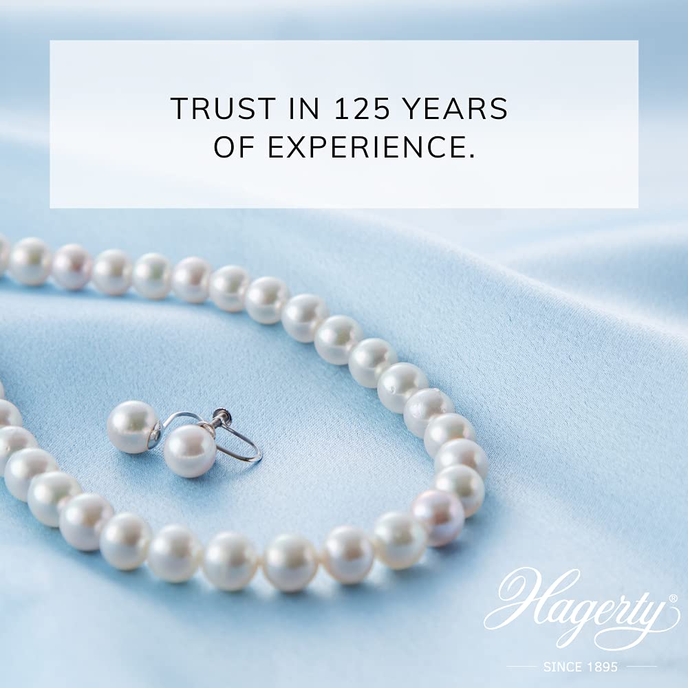Hagerty Fine Stones Cloth - Cleans & Restores Shine on Pearls, Opals, Turquoise | 36x30cm Cotton 5