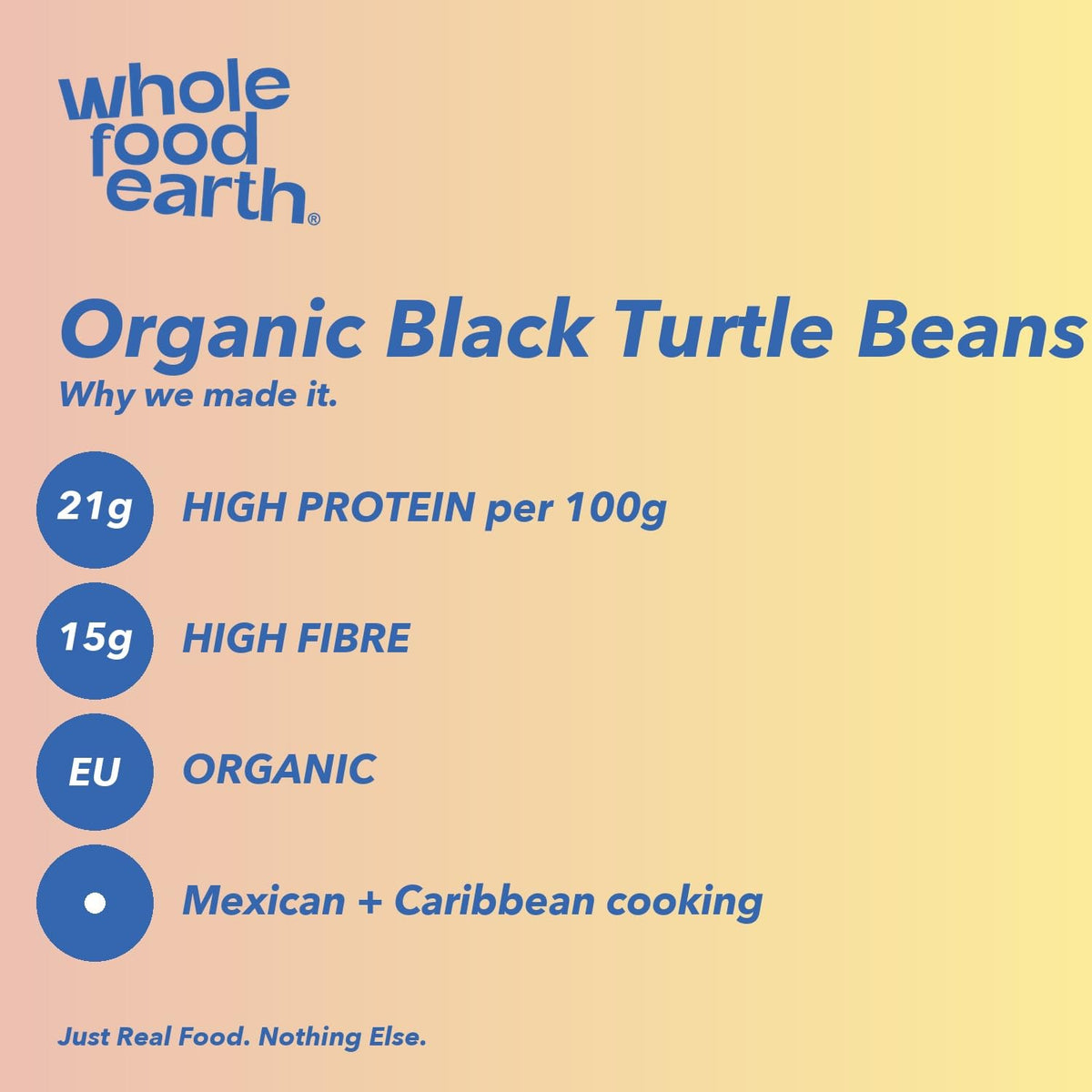 Wholefood Earth Organic Black Turtle Beans - 1kg | Raw | GMO Free | Vegan 6