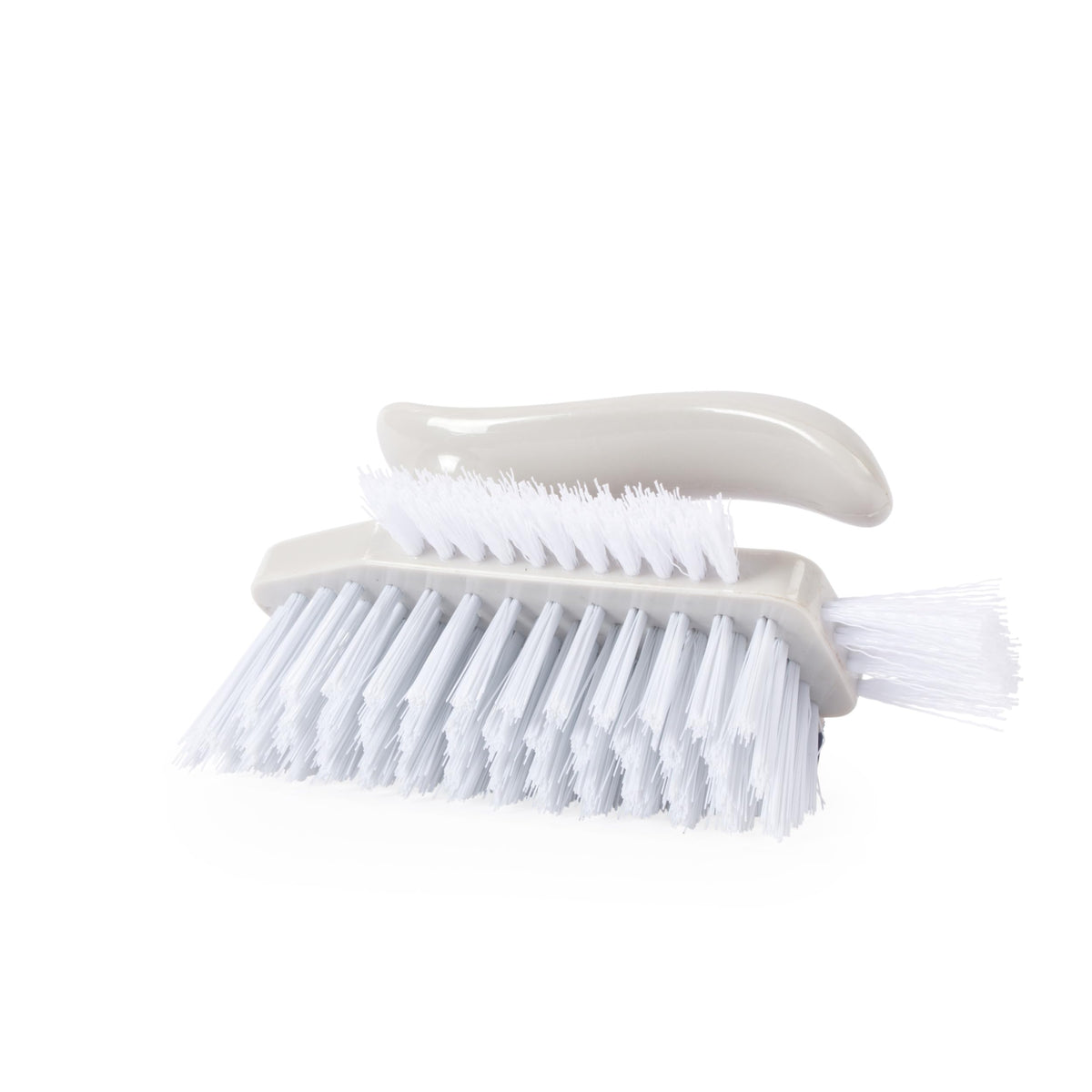 Beldray 4-in-1 Bathroom Buddy Multipurpose Deep Clean Scrubbing Brush with Squeegee - Grey 4