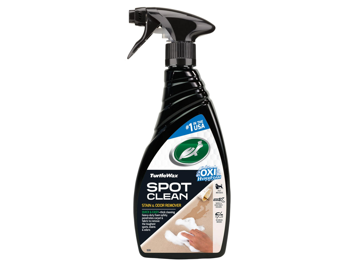 Turtle Wax Spot Clean Stain & Odor Remover - Triple Action OXI Hyper Foam, 500 ml 1