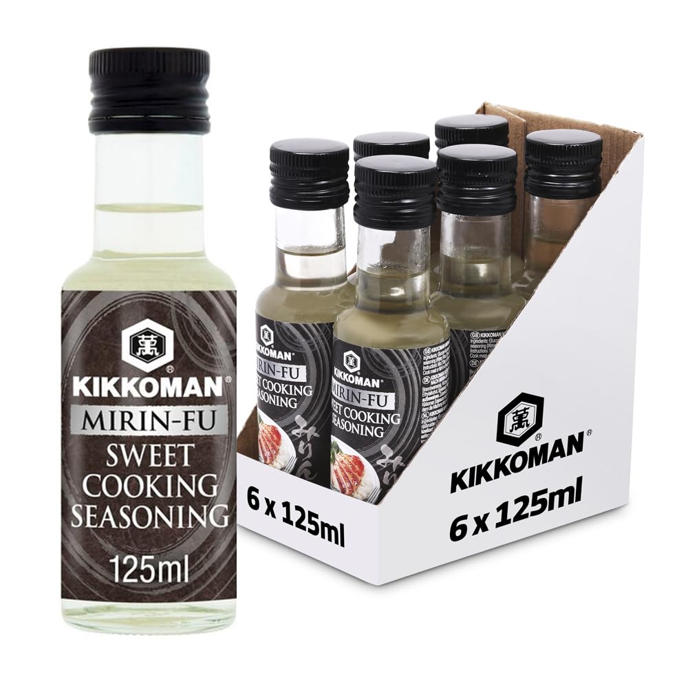 Kikkoman Mirin-fu Sweet Cooking Seasoning - 125ml (Pack of 6)