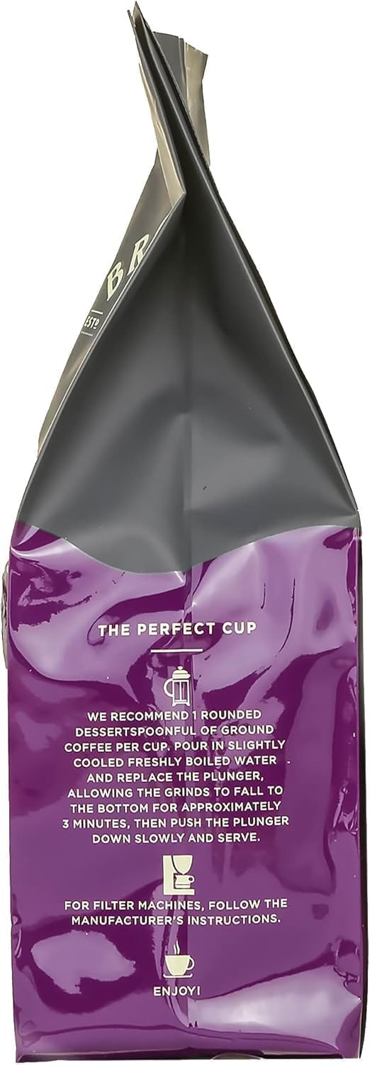 Brodies Scottish After Dinner Ground Coffee - 100% Arabica, Dark Roast, 227g Pack of 6 7