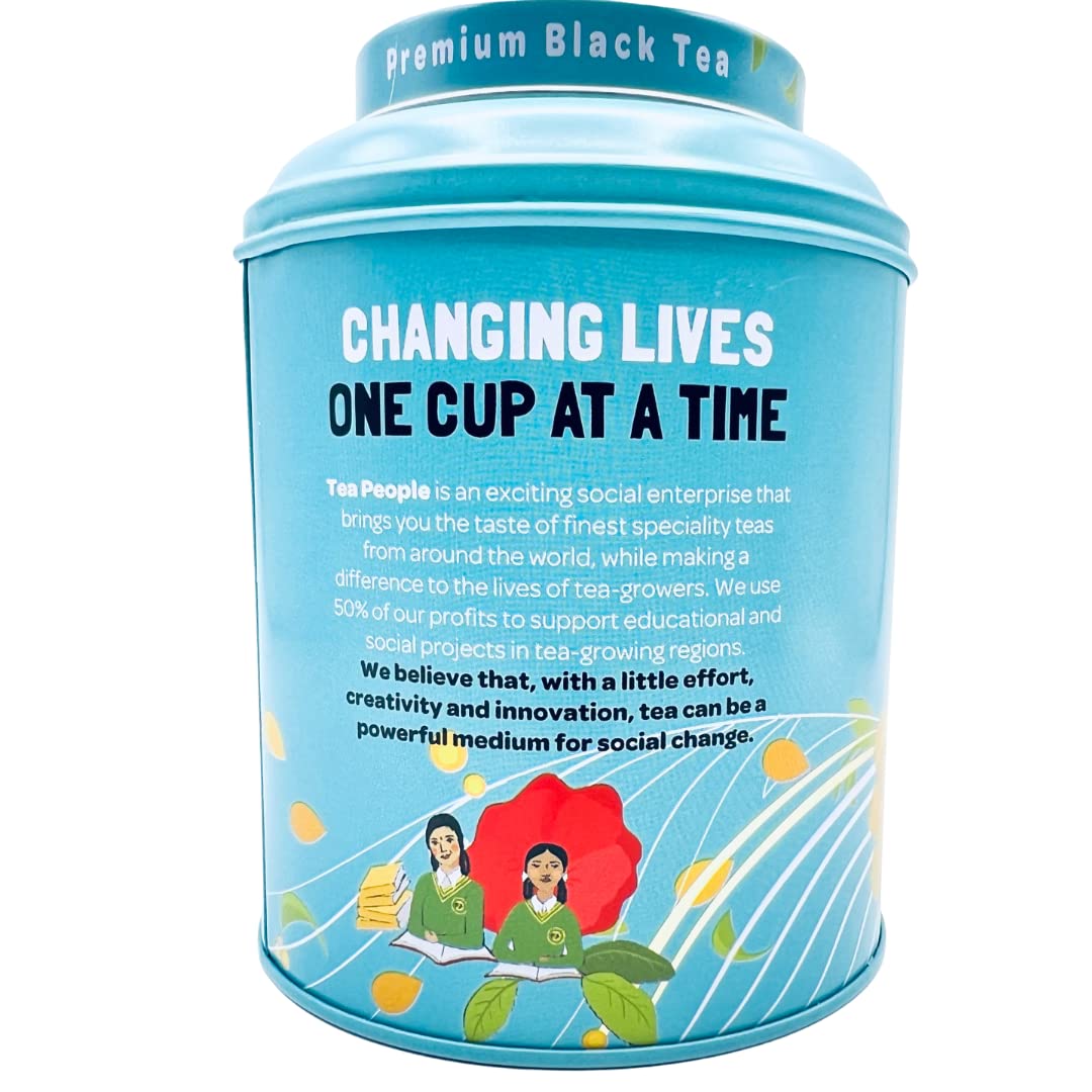 Tea People Russian Caravan Loose Leaf Black Tea - 125g Caddy | Subtle Smokiness | Social Enterprise 6