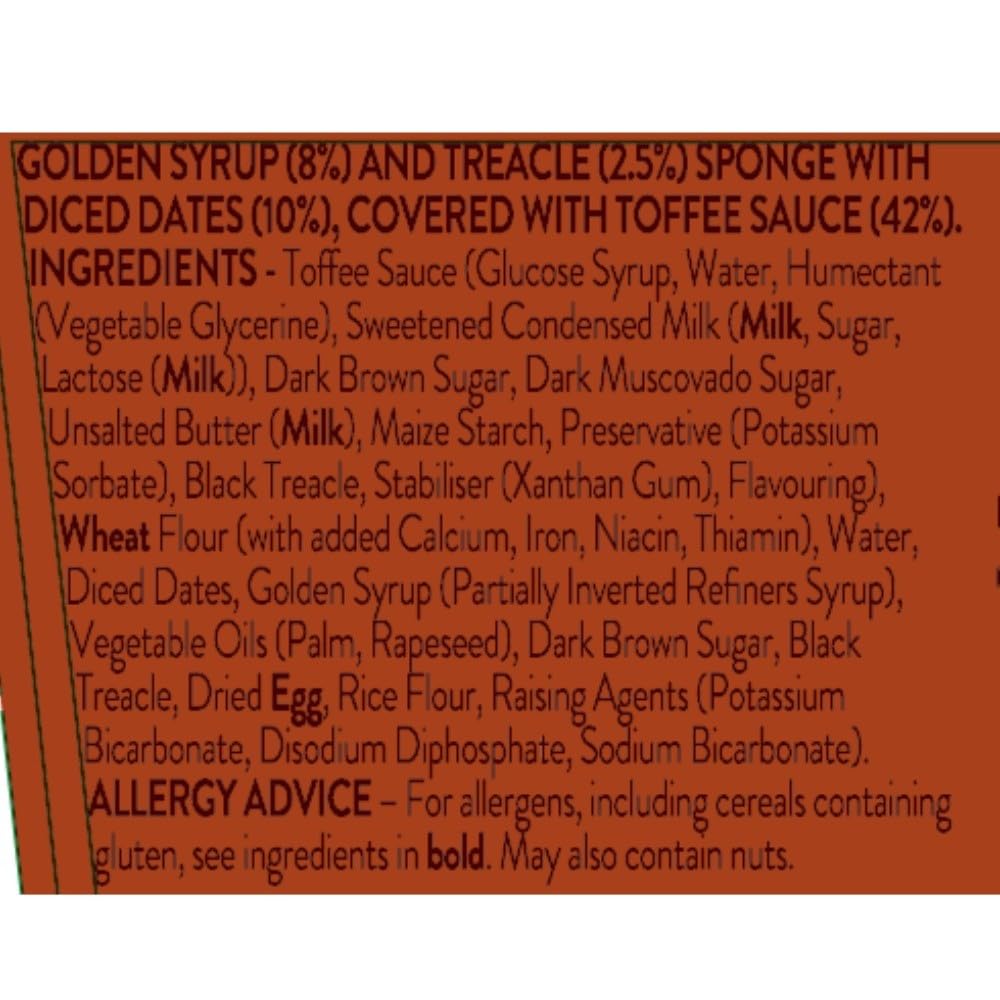 Mr Kipling Sticky Toffee Sponge Puddings - 4 Pack | 190g per pack 5
