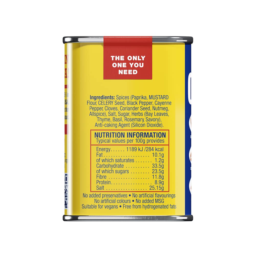 Old Bay Meat Seasoning - 14 Herbs & Spices Blend | 75g Tin (Pack of 2) 5