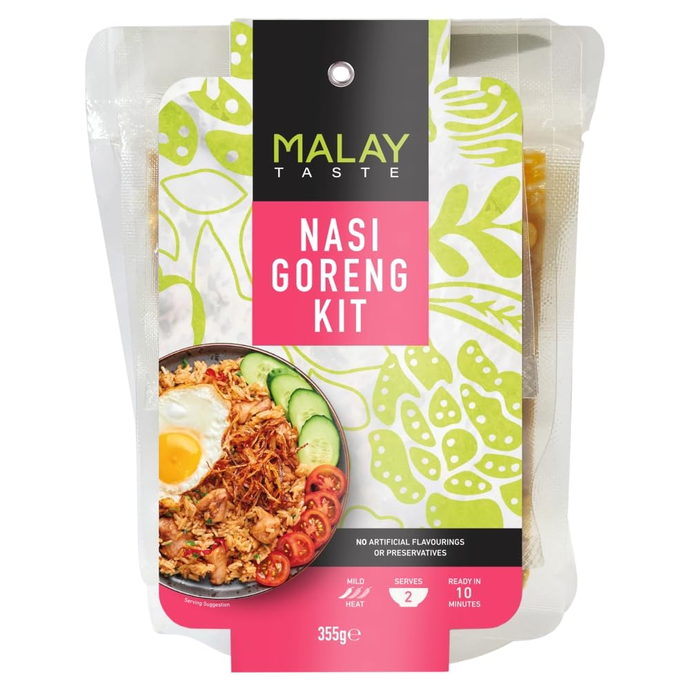 Malay Taste Nasi Goreng Kit - Mild Heat | 355g | Ready in 10 Minutes