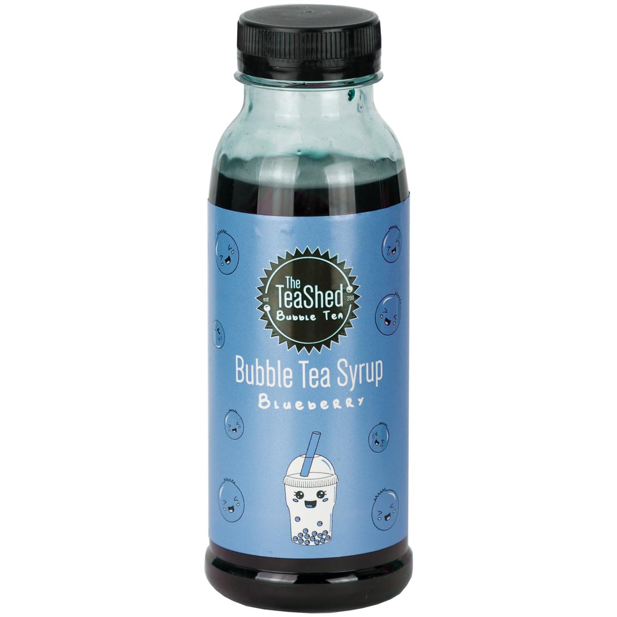 The TeaShed Blueberry Bubble Tea Fruit Syrup - 330ml | 11 Servings