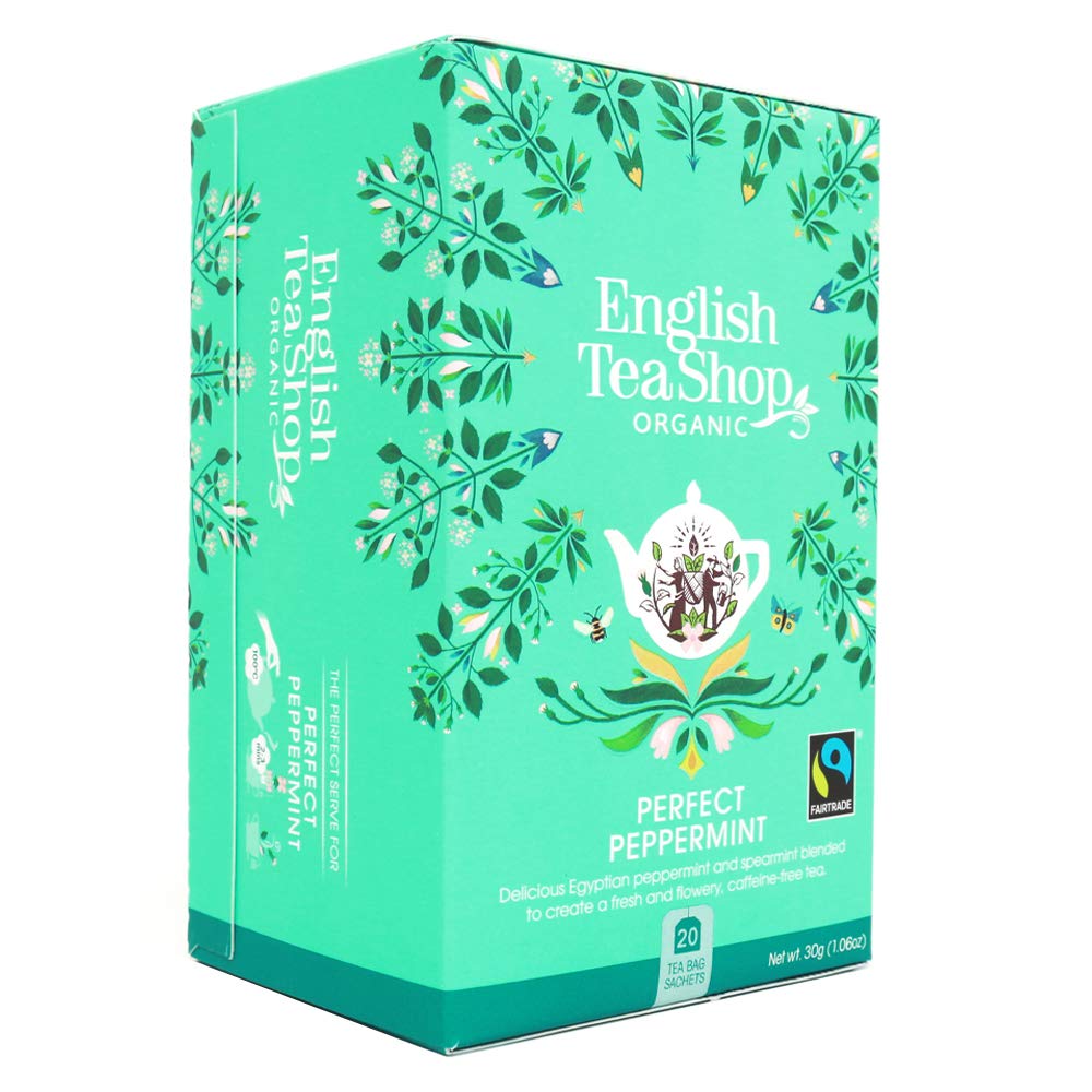 English Tea Shop Perfect Peppermint Herbal Tea - 20 Count (Pack of 2) 3