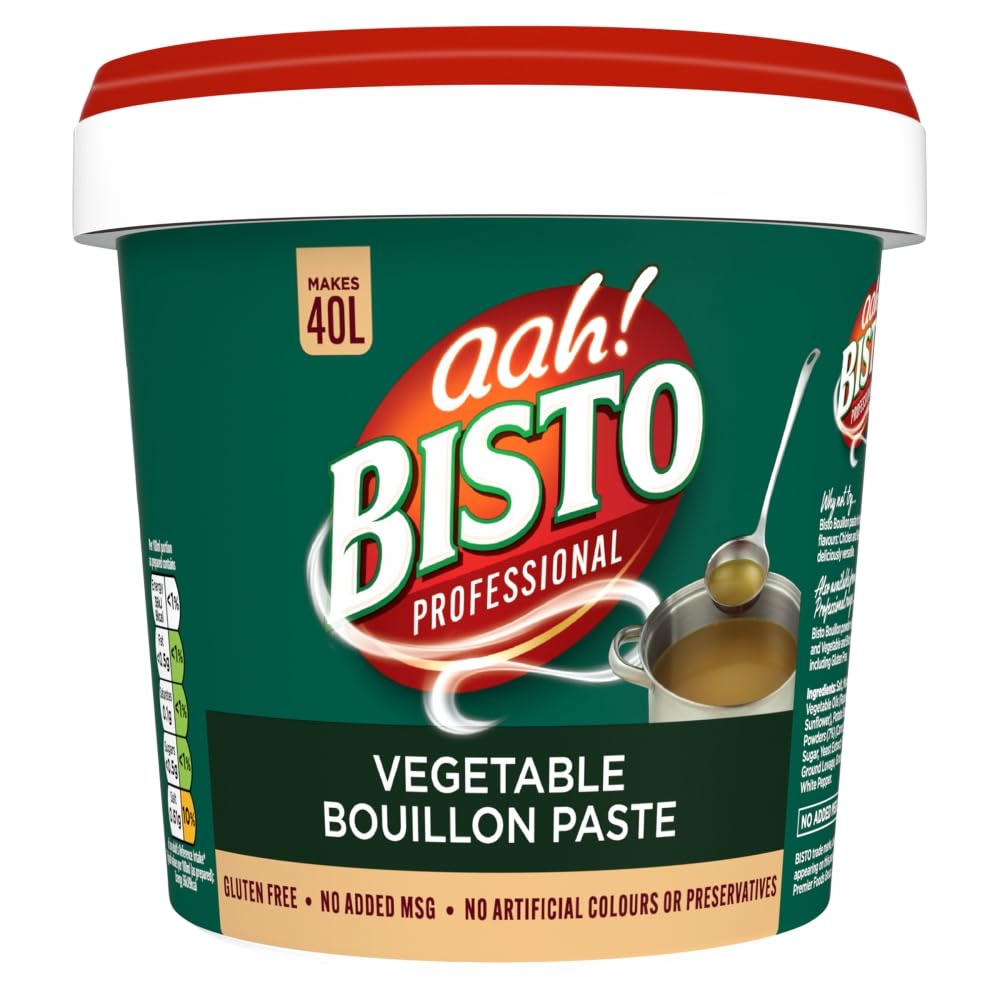 Bisto Gluten Free Vegetable Bouillon Paste - 1 kg Tub 3