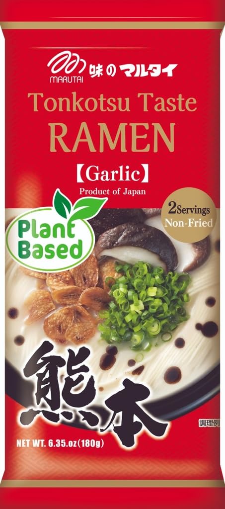 Marutai Tonkotsu Taste Ramen - Kumamoto Garlic 180g | Authentic Kyushu Style