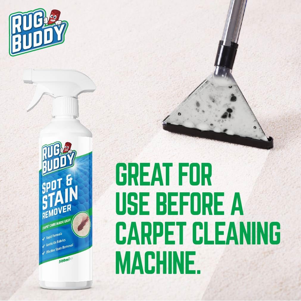 Rug Buddy Spot & Stain Remover - 500ml | Carpet & Upholstery Cleaner | Non-Toxic