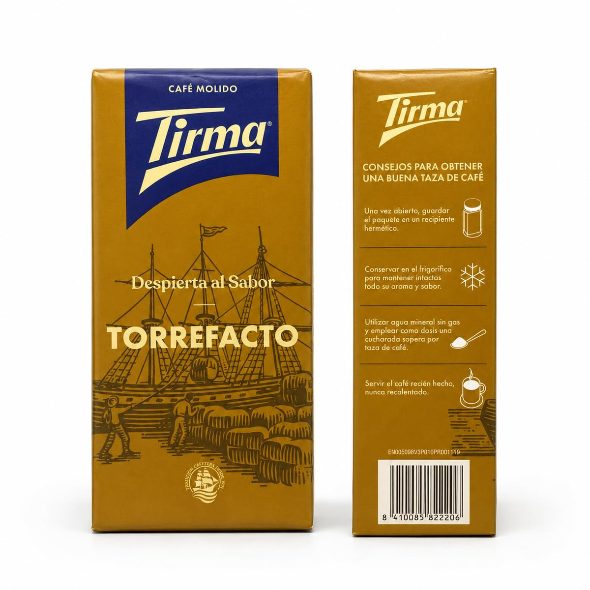 Tirma Torrefacto Ground Coffee - Sugar-Roasted Blend | 250g
