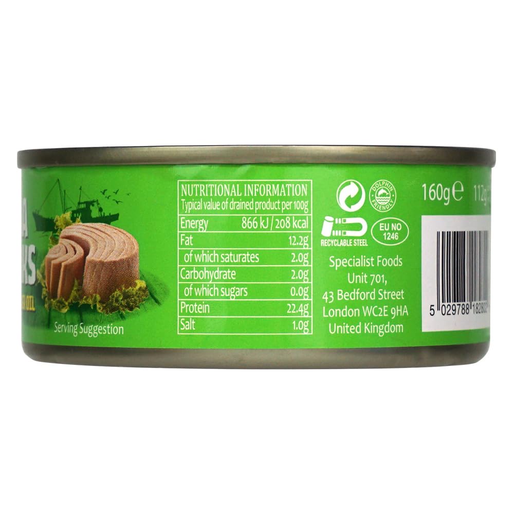 Tropical Sun Tuna Steaks in Sunflower Oil - 160g (Pack of 6) 4