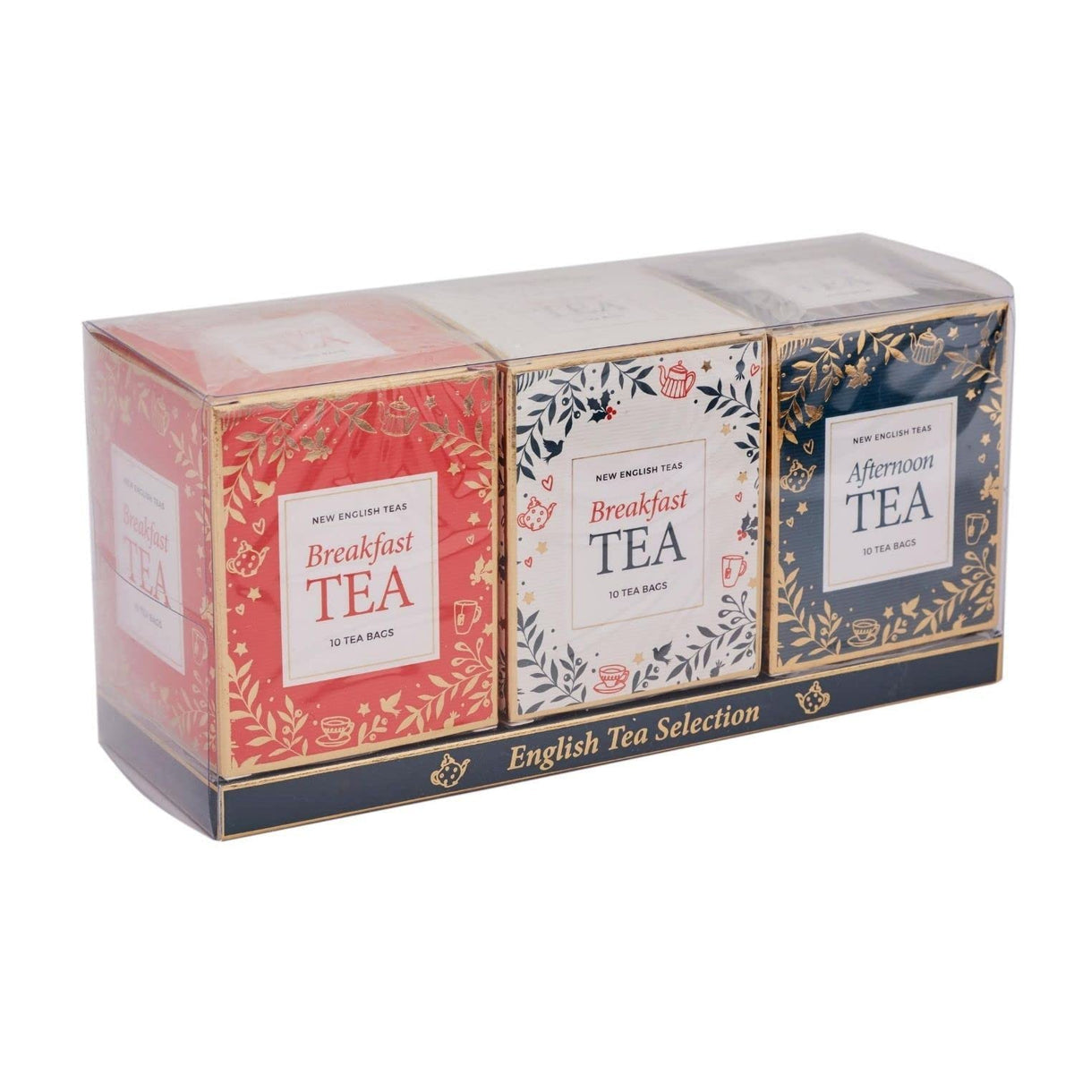 New English Teas Christmas Tea Gift Set - 3 Cartons | 30 Teabags 4