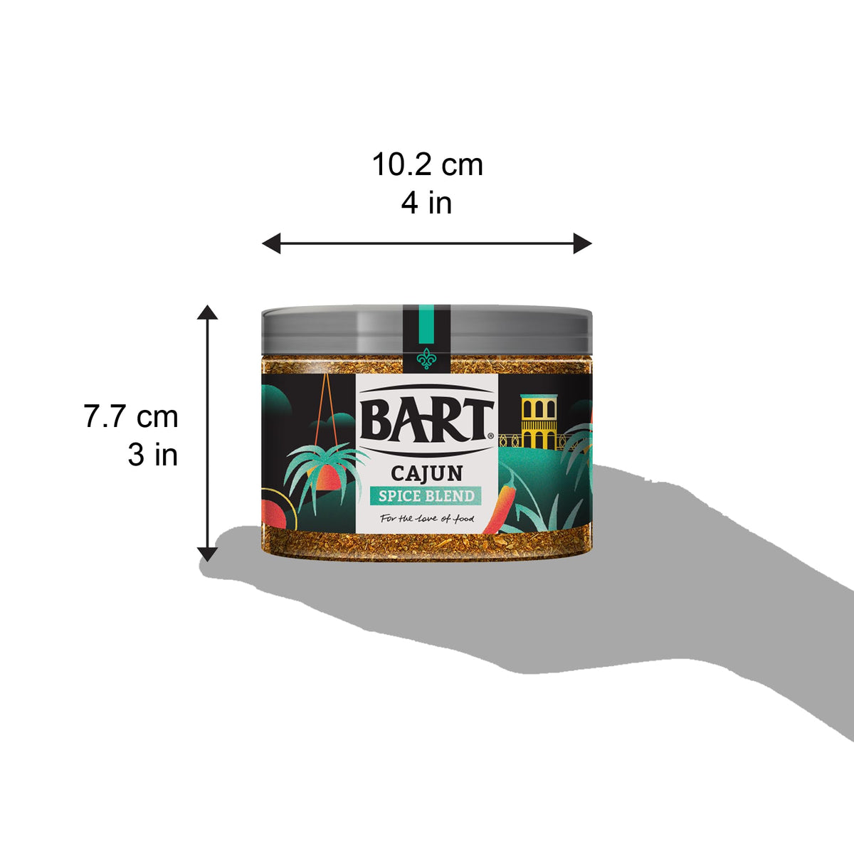 BART Cajun Seasoning - Spicy & Peppery Blend | 225g | Powder 5