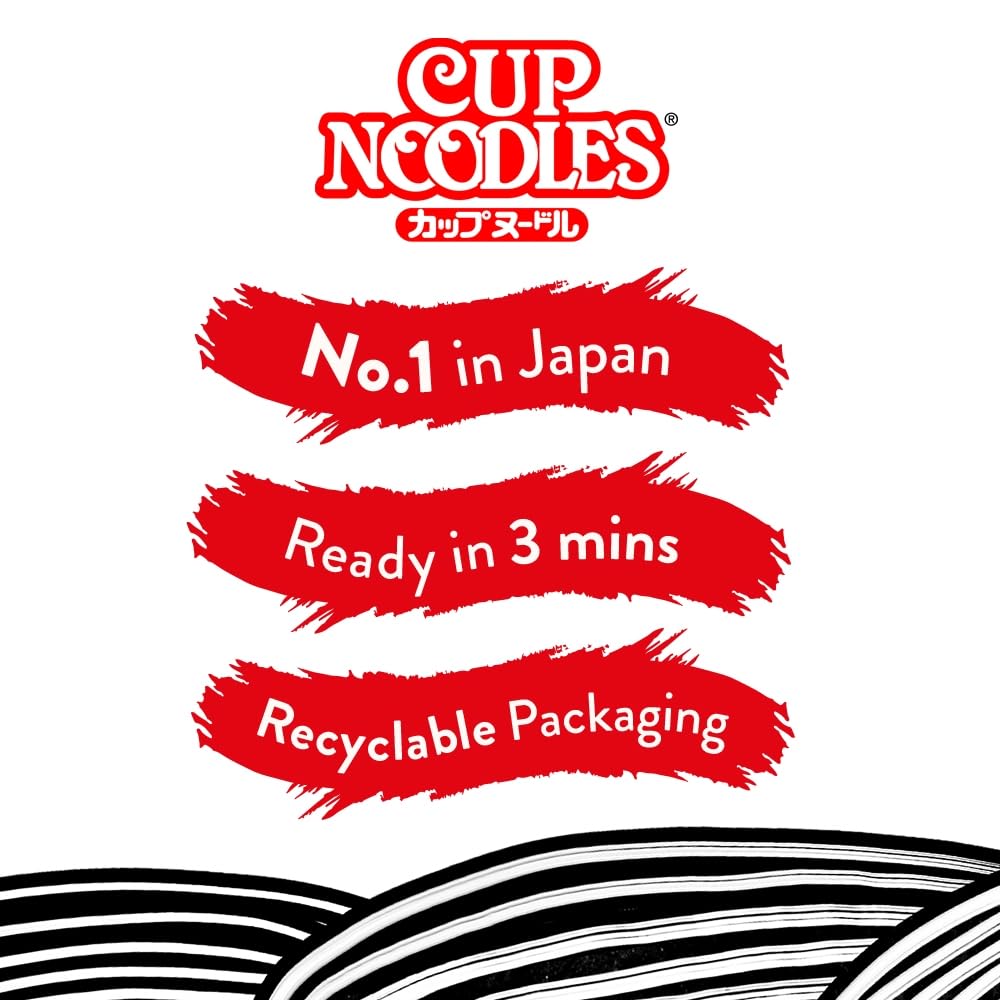 NISSIN Spicy Hot Chilli Flavoured Instant Noodles - 8 x 64g Pots 5