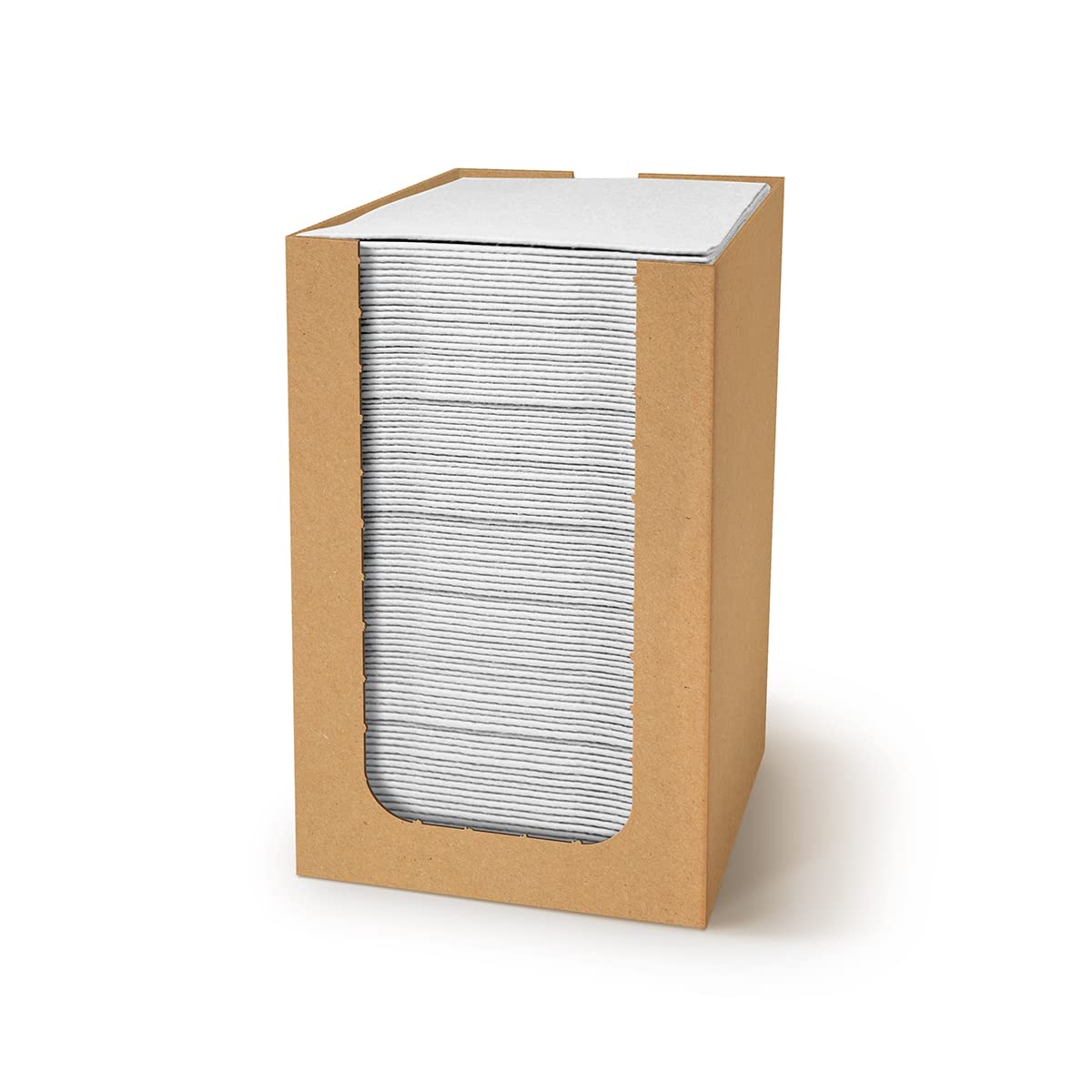 PAW Decor Collection Airlaid Cocktail Napkins - 100 Pieces | 20 x 20 cm | White 4