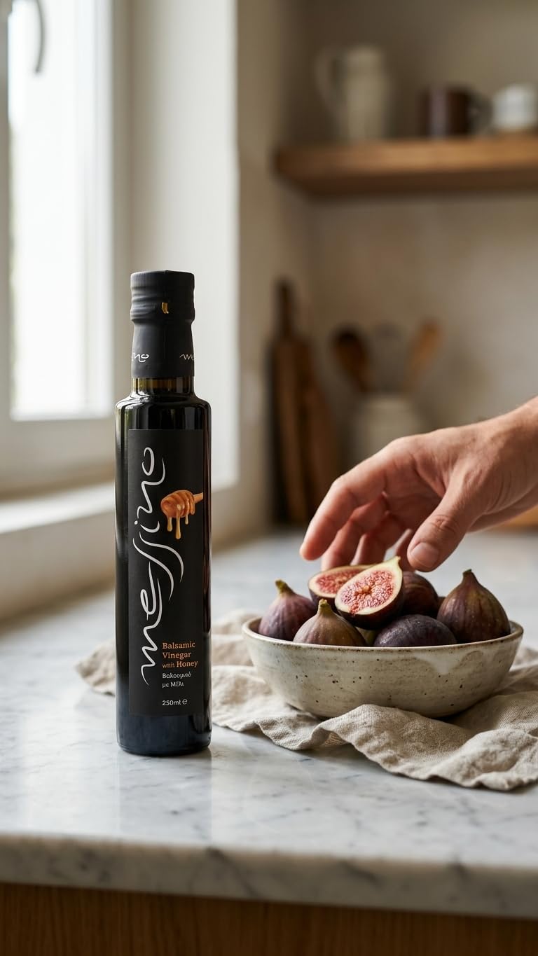 Messino Greek Balsamic Vinegar with Honey - 2 x 250ml Bottles 5